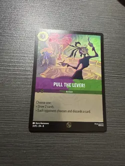 ✨Disney Lorcana- Reign of Jafar - Pull the Lever - Foil Promo Card 31/P2 - Image 3