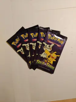 5x Pokemon TCG Trick or Trade BOOster Packs 2023 Halloween Card Packs - Image 1