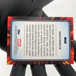 Marvel Card Nightcrawler 178 Blue Green Shimmer /199 Topps Chrome 2025 [NM] - Image 4