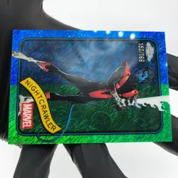 Marvel Card Nightcrawler 178 Blue Green Shimmer /199 Topps Chrome 2025 [NM] - Image 5