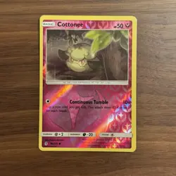 Cottonee Reverse Holo 90/145 NM Guardians Rising 2017 Pokemon Card - Image 1