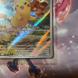 Sealed Pikachu SVP 27 Paldea Evolved Black Star Promo Card Pokemon. Sealed - Image 5