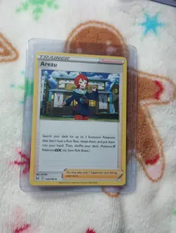 2022 Trainer Supporter Arezu Pokemon Training Card Game - Image 1
