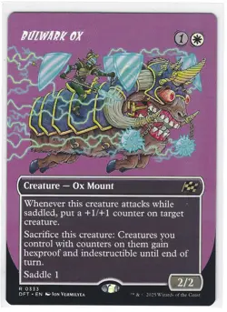 Bulwark Ox | Borderless | NM | MTG | Rare | 0333 | DFT - Aetherdrift - Image 1