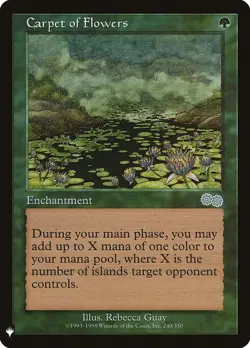 1 x Carpet of Flowers - Mystery Booster / The List - NM-Mint - MTG - Image 1
