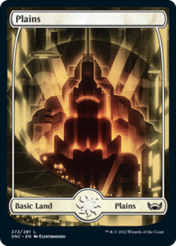 1 x Plains (272) - Foil - Streets of New Capenna - NM-Mint - MTG - Image 1