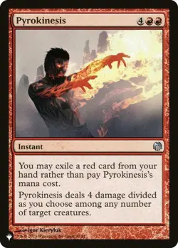1 x Pyrokinesis - Mystery Booster / The List - NM-Mint - MTG - Image 1