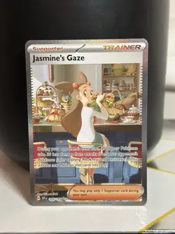 Pokemon Jasmine's Gaze 245/191 Surging Sparks Special Illustration Rare Holo NM - Image 1
