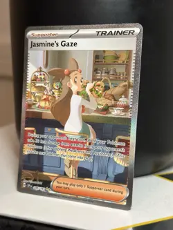 Pokemon Jasmine's Gaze 245/191 Surging Sparks Special Illustration Rare Holo NM - Image 3