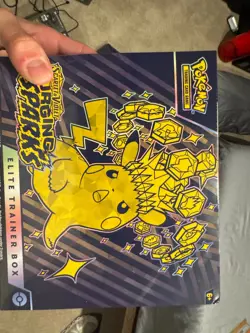 Brand New Pokemon Scarlet & Violet Surging Sparks ETB Elite Trainer Box Sealed - Image 1