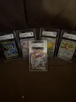 Pokemon TCG Lot Of 5 CGC Graded Cards Eng/JP - Image 2