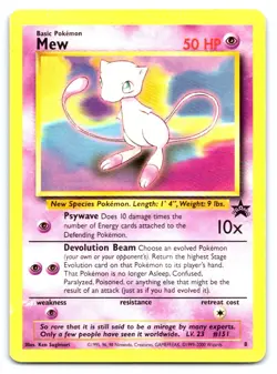 Mew () Pokemon Promo WoTC Promo 8 - Image 1