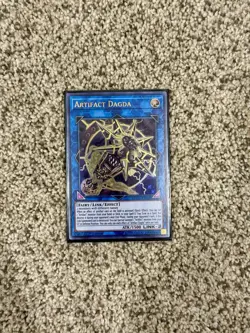 Artifact Dagda DUOV-EN019 Duel Overload 1st Edition Ultra Rare NM Yugioh - Image 1