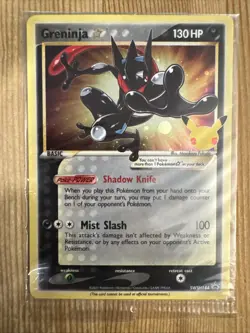 Greninja Gold Star SWSH144 Pokemon Sword & Shield Promo Holo Rare Card SEALED NM - Image 1