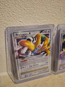 Pokemon TCG Darkrai Regigigas Alakazam Tangrowth LV X Holo Cards 2008 & 2009 - Image 3