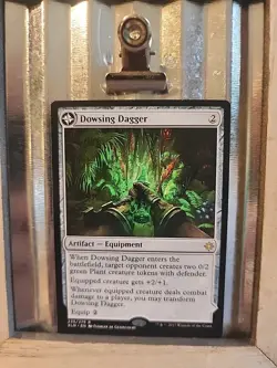 Magic The Gathering MTG Dowsing Dagger Ixalan Trading Card LP - Image 1