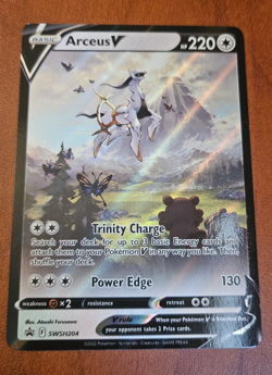 Arceus V SWSH204 SWSH: Sword & Shield Promo Cards Holo - Image 1