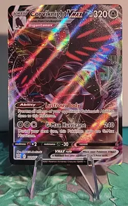 Corviknight VMAX - 110/163 - Pokemon Battle Styles Sword Shield Rare Card NM - Image 1