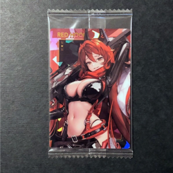 Y346 Red Hood Nikke Goddess of Victory Wafer 2 Sealed Holo Wafer Card - Image 1
