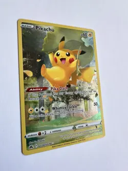 Pikachu Crown Zenith Galarian Gallery Holo Rare Card GG30/GG70 NEW PACK FRESH - Image 2