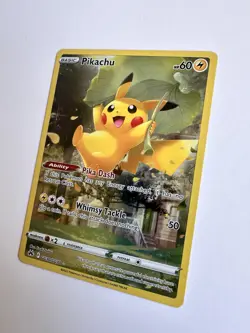 Pikachu Crown Zenith Galarian Gallery Holo Rare Card GG30/GG70 NEW PACK FRESH - Image 3
