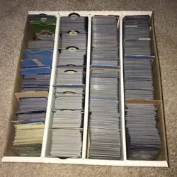 1000+ Pokemon Card Bulk Lot - Common/Uncommon/ Rare - sorted - Image 1