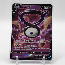 Unown V - SWSH300 - Black Star Promo - Pokemon Card - NM/M - Image 1