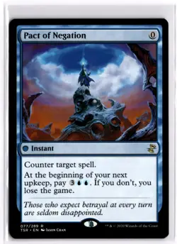 Pact of Negation Time Spiral Remastered 77 LP x1 MTG Magic: the Gathering - Image 1