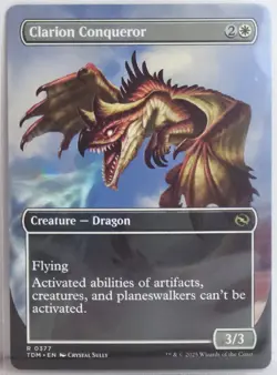 Clarion Conqueror [New, Near Mint] Borderless {Tarkir: Dragonstorm} - Image 2