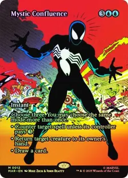 Mystic Confluence Foil Borderless Marvel's Spider-Man NM MTG - Image 1