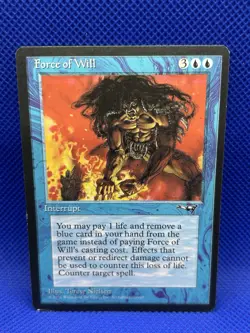 Magic The Gathering Force of Will Alliances Normal English **LP** - Image 2