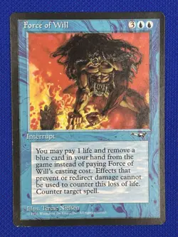 Magic The Gathering Force of Will Alliances Normal English **LP** - Image 3