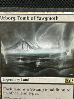 Magic the Gathering Urborg, Tomb of Yawgmoth Magic 2015 (M15) LP - Image 3