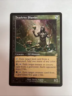 Deathrite Shaman (Retro Frame) Ravnica Remastered #363 Rare - Image 1
