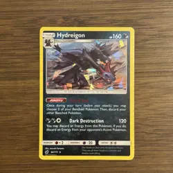 Hydreigon Cracked Ice Holo 62/111 NM Crimson Invasion 2017 Pokemon Card - Image 1