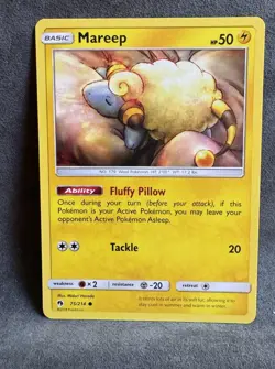 Mareep 75/214 Sm-Lost Thunder Regular Pokemon TCG Lightly Played - Image 1