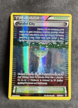 Parallel City 145/162 Breakthrough Reverse Holo Pokemon TCG Heavily Played - Image 1