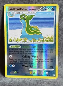 Gastrodon East Sea 21/111 Rising Rivals Reverse Holo Pokemon TCG Heavily Played - Image 1