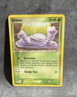 Grimer 54/92 Legend Maker Regular Pokemon TCG Moderately Played - Image 1