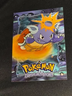 Wartortle E8 of 12 Pokemon Topps The First Movie Card (Black Label) NM - Image 1