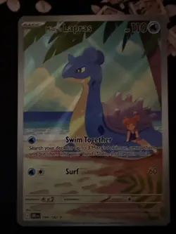 Pokemon TCG Misty's Lapras Destined Rivals 194/182 NM Condition - Image 1