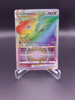 Dragonite VSTAR (Secret) 081/078 Pokemon GO Holo NM - Image 1