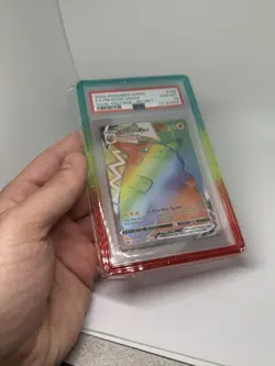2020 Pokemon Vivid Voltage Pikachu VMAX Secret Full Art 188/185 PSA 10 - Image 1