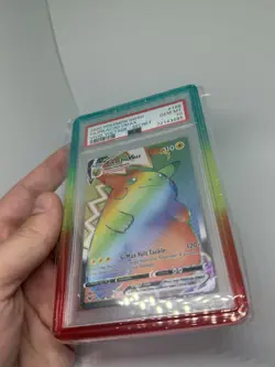 2020 Pokemon Vivid Voltage Pikachu VMAX Secret Full Art 188/185 PSA 10 - Image 3