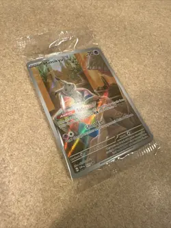 Pokemon - Mimikyu SVP 075 Full Art - Promo Paldean Fates SEALED IN CELLO - Image 2