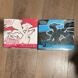 Pokemon Center Black Bolt & White Flare Elite Trainer Box ETB Set - Image 1