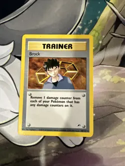 MP/HP | Brock 98/132 - Gym Heroes Unlimited Rare | Pokemon TCG - Image 1