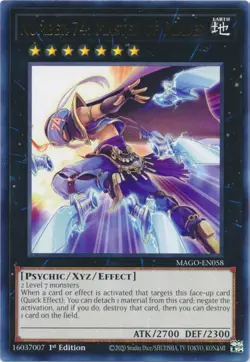 Yugioh - Number 74: Master of Blades (Rare) (1st Edition) - MAGO-EN058 P - Image 1
