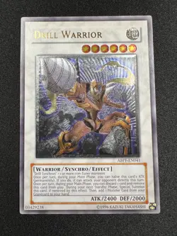 Yu-Gi-Oh! Drill Warrior (NM) Ultimate Rare ABPF-EN041 Unlimited - Image 1