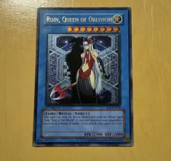Ruin, Queen Of Oblivion SOI-EN034 Ultimate Rare 1st Edition - Image 1